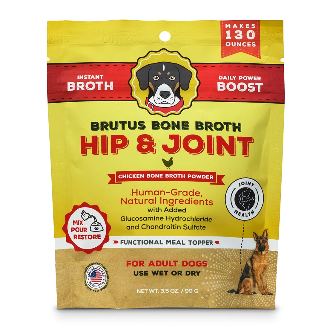 Hip & Joint Mega Pack - Chicken Bone Broth Powder | Brutus Broth