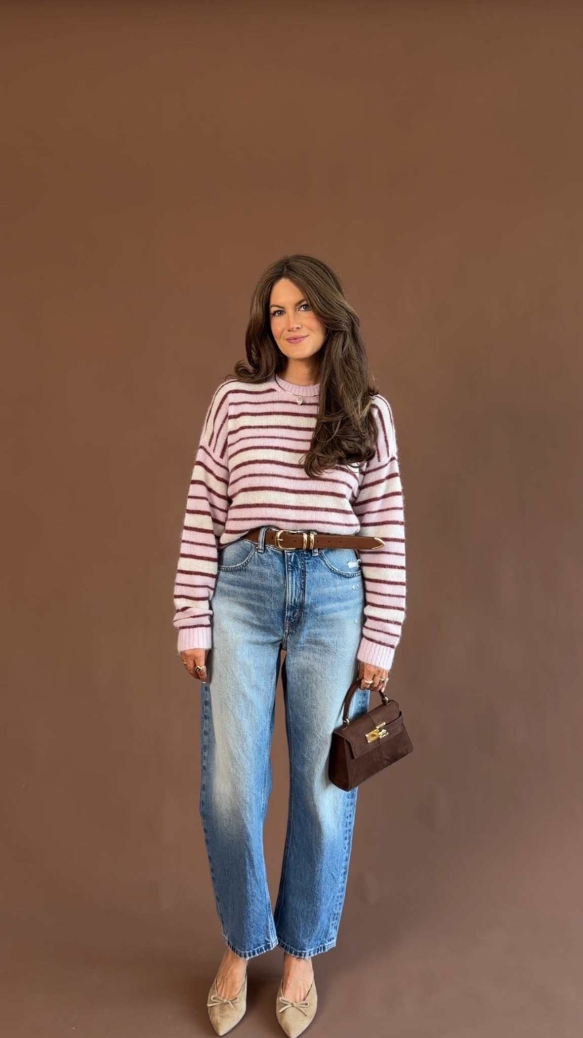 Nordstrom sale outfit 🤎🎀

#LTKootd #LTKSeasonal #LTKSaleAlert