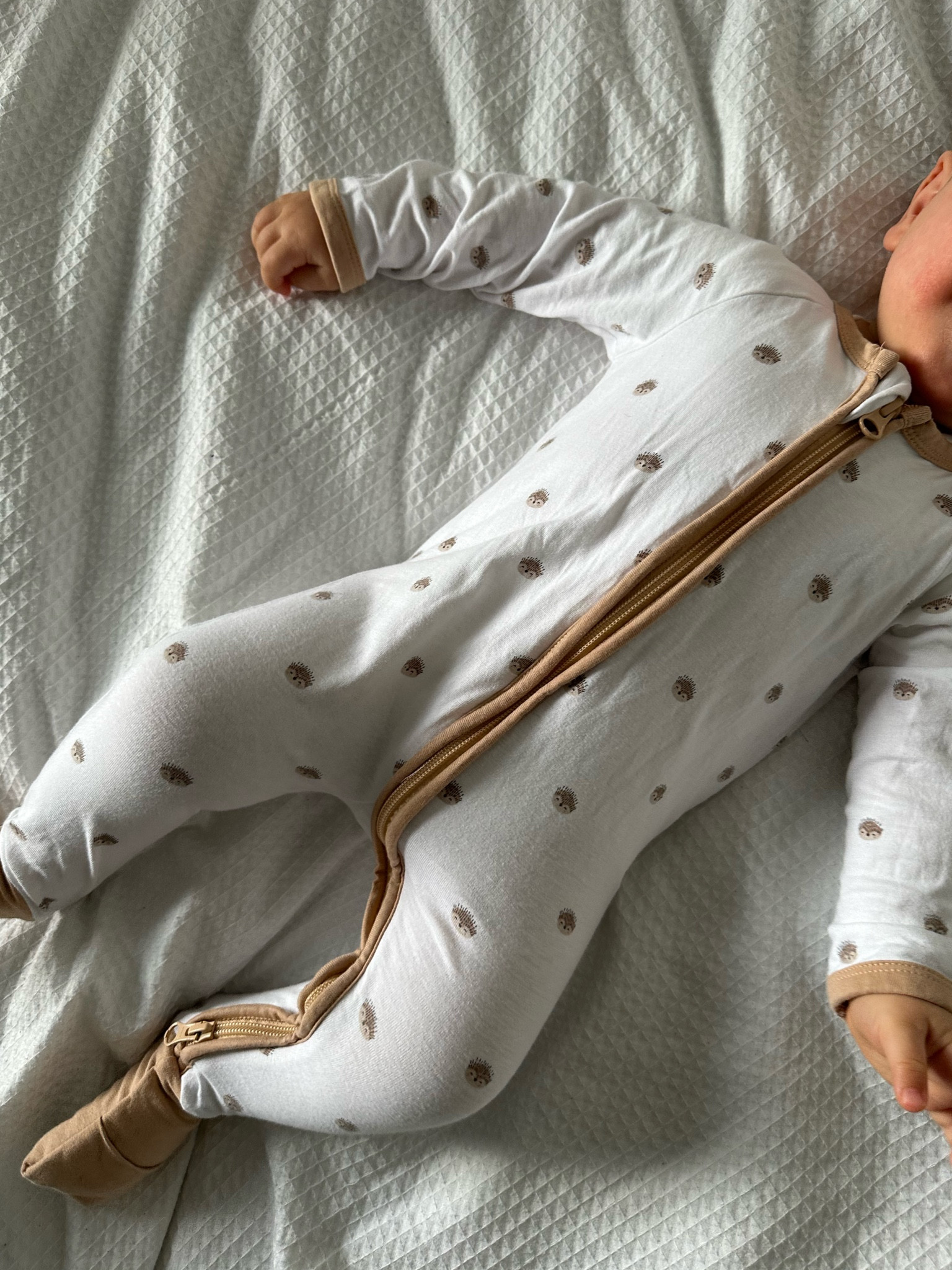 Cute neutral aesthetic baby sleepsuit 🦔

#LTKbump #LTKbaby #LTKfamily
