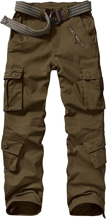 Alfiudad Womens Cargo Pants with Pockets, Women's Casual Military Army Hiking Combat Tactical Wor... | Amazon (US)