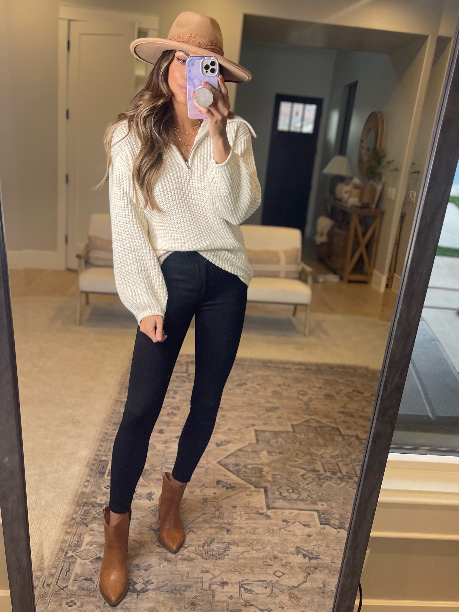 Size small in this sweater 

#LTKsalealert #LTKstyletip