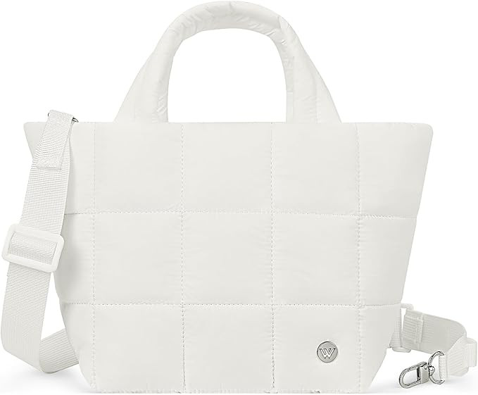 WESTBRONCO Small Puffer Bag Quilted Crossbody Bags for Women Puffy Purse Nylon Shoulder Handbag w... | Amazon (US)