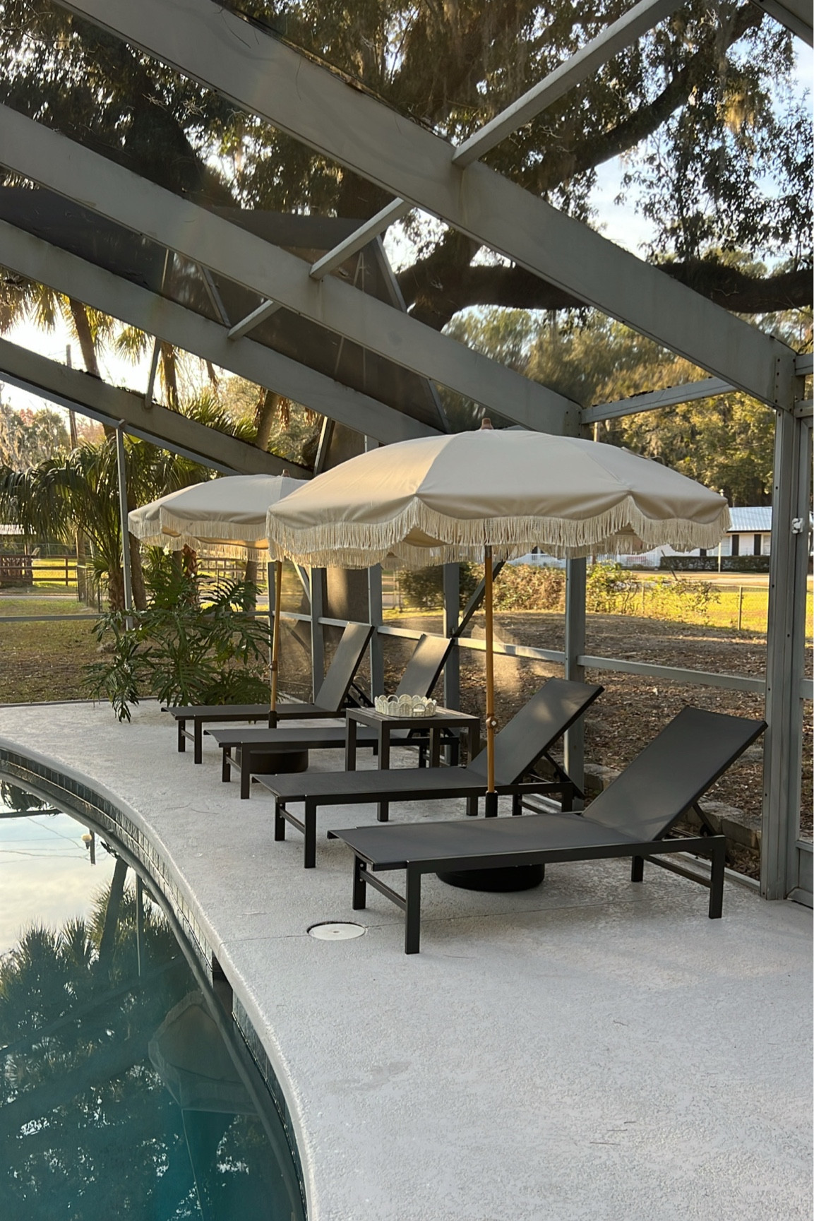 Amazon lounge, chairs, umbrellas, and umbrella stands. 

#LTKHome #LTKSeasonal