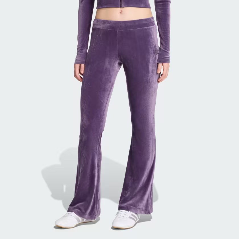Essentials Velvet Flared Legging | adidas (US)