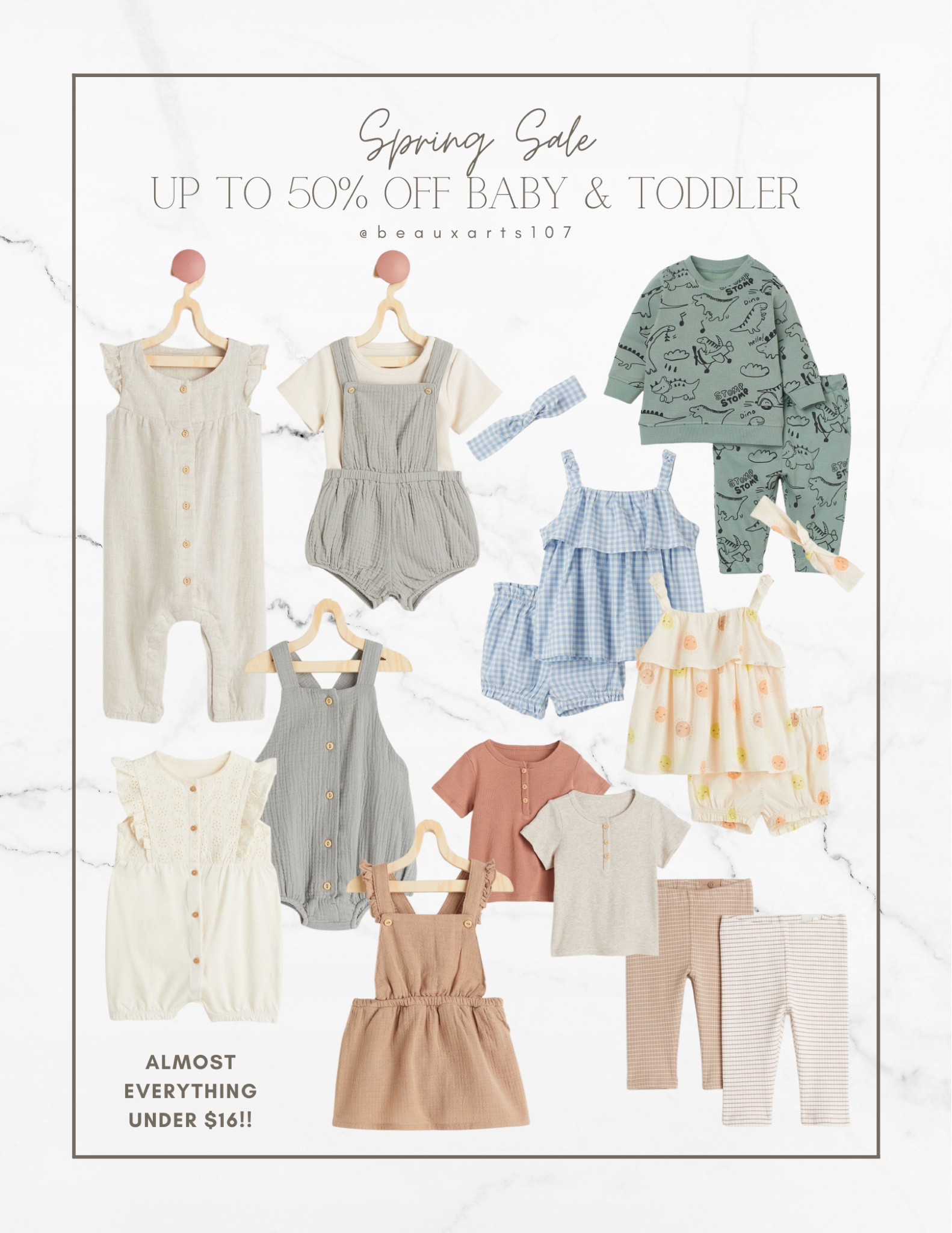 Save up to 50% off on baby and toddler clothes!! Almost everything is under $16!!

#KIDSFASHION 

#LTKstyletip #LTKunder50 #LTKFind #LTKkids