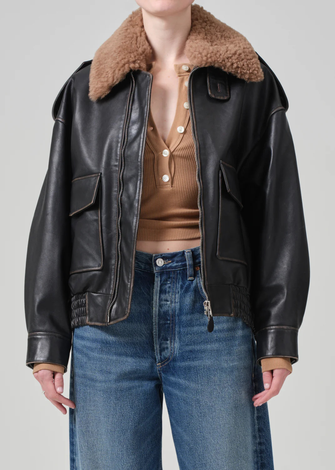 Santiago Pilot Jacket in Hickory | Citizens of Humanity