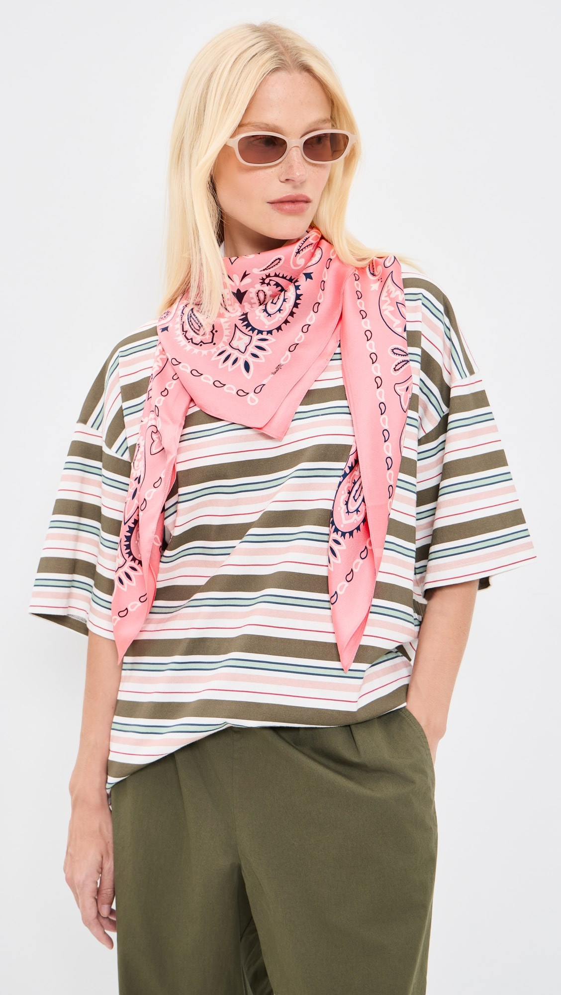 Madewell x Shopbop Oversized Silk Bandana | Shopbop