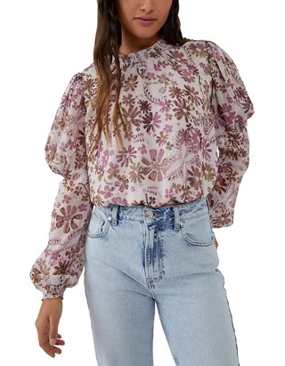 Clarissa Printed Top | Belk