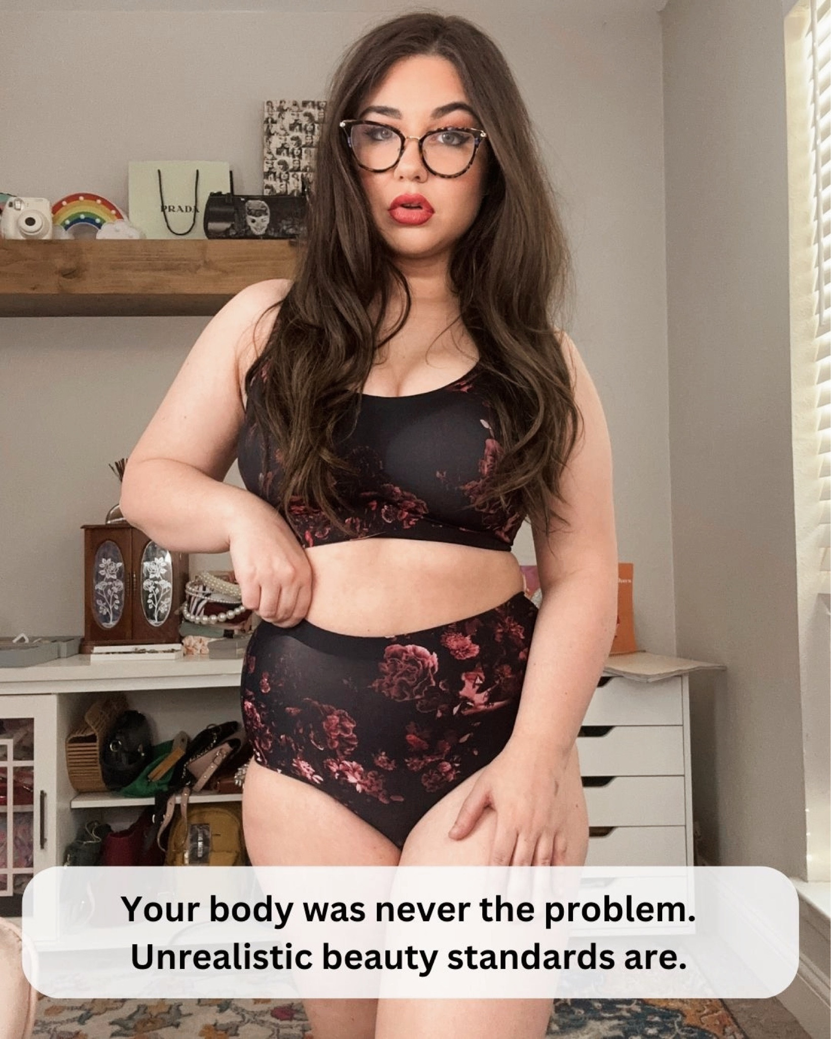 Comfy matching high rise leakproof period underwear and wireless sports bra in floral print matching set 

#LTKActive #LTKGiftGuide #LTKFindsUnder100