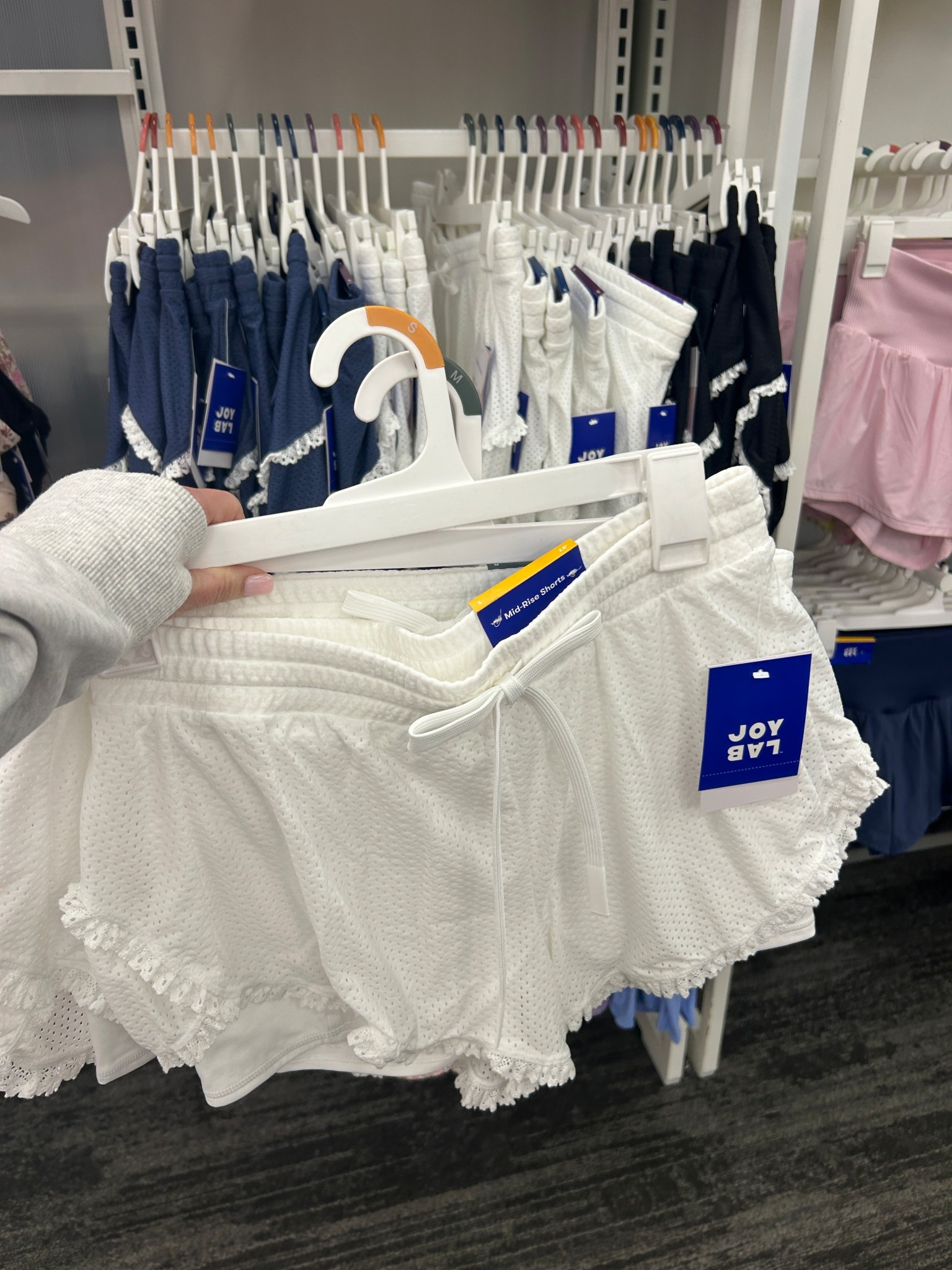 These shorts aren’t online yet but are SO cute! I love the ruffle
Detail! 

#LTKTravel #LTKPetite #LTKOver40