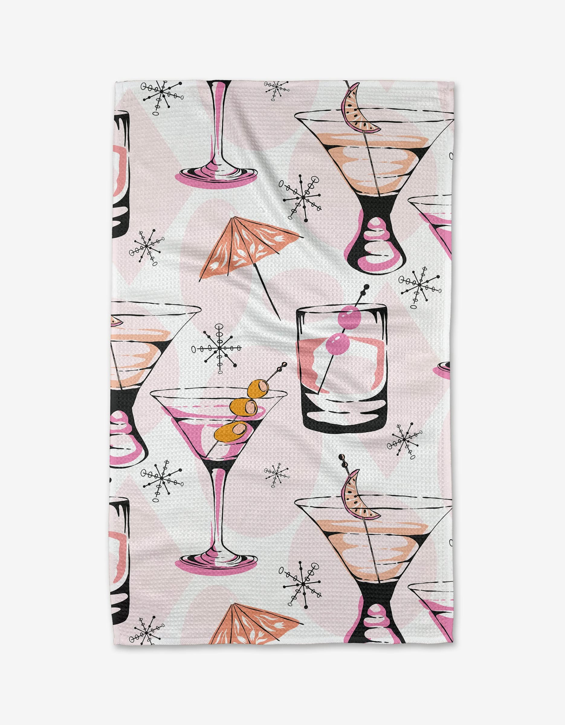 Cocktail Hour Tea Towel | Geometry | Geometry