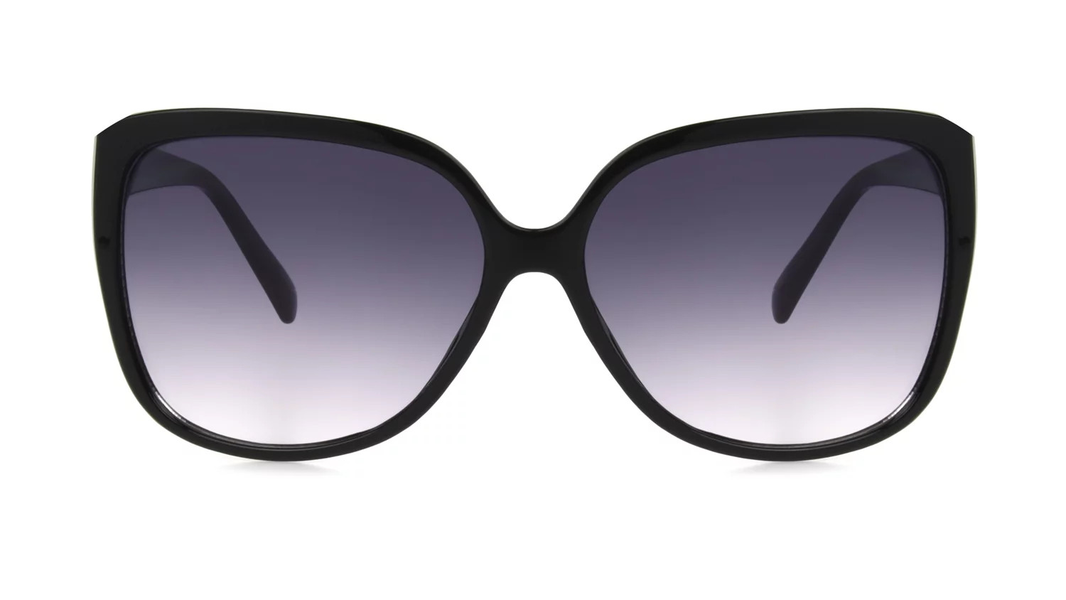 Sunsentials By Foster Grant Women's Butterfly Sunglasses, Black | Walmart (US)