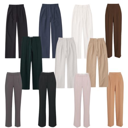 Trousers you need for your closet
#pants #workwear #fashion 

#LTKunder100 #LTKFind #LTKworkwear