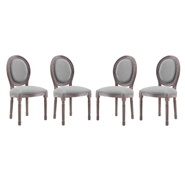 Alina Upholstered Dining Chair (Set of 4) | Wayfair North America