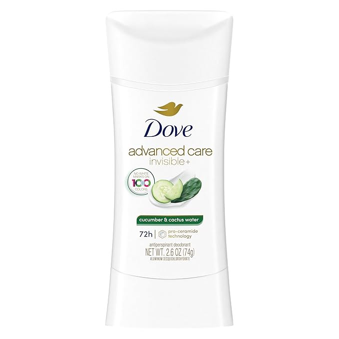 Dove Advanced Care Antiperspirant Deo Stick Cucumber & Cactus Water Invisible to help skin repair... | Amazon (US)