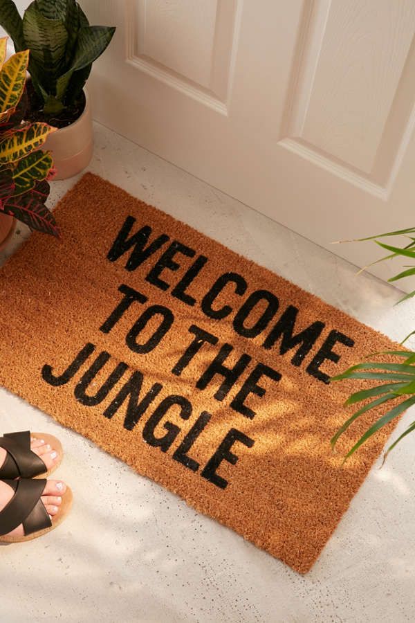Reed Wilson Design Jungle Doormat | Urban Outfitters US
