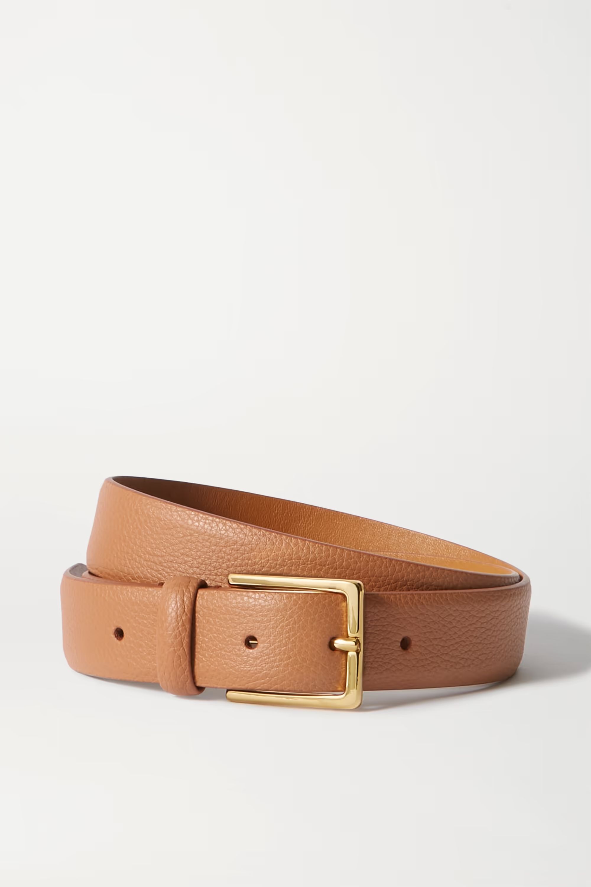 Textured-leather belt | NET-A-PORTER (UK & EU)