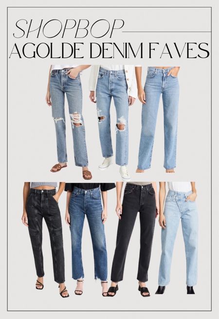 AGOLDE denim faves from Shopbop. A few are on sale today for 30-50% off
—
Jeans, fall wardrobe, closet staple, high rise, cargo, light wash, dark wash, quality pieces

#LTKstyletip #LTKGiftGuide #LTKsalealert
