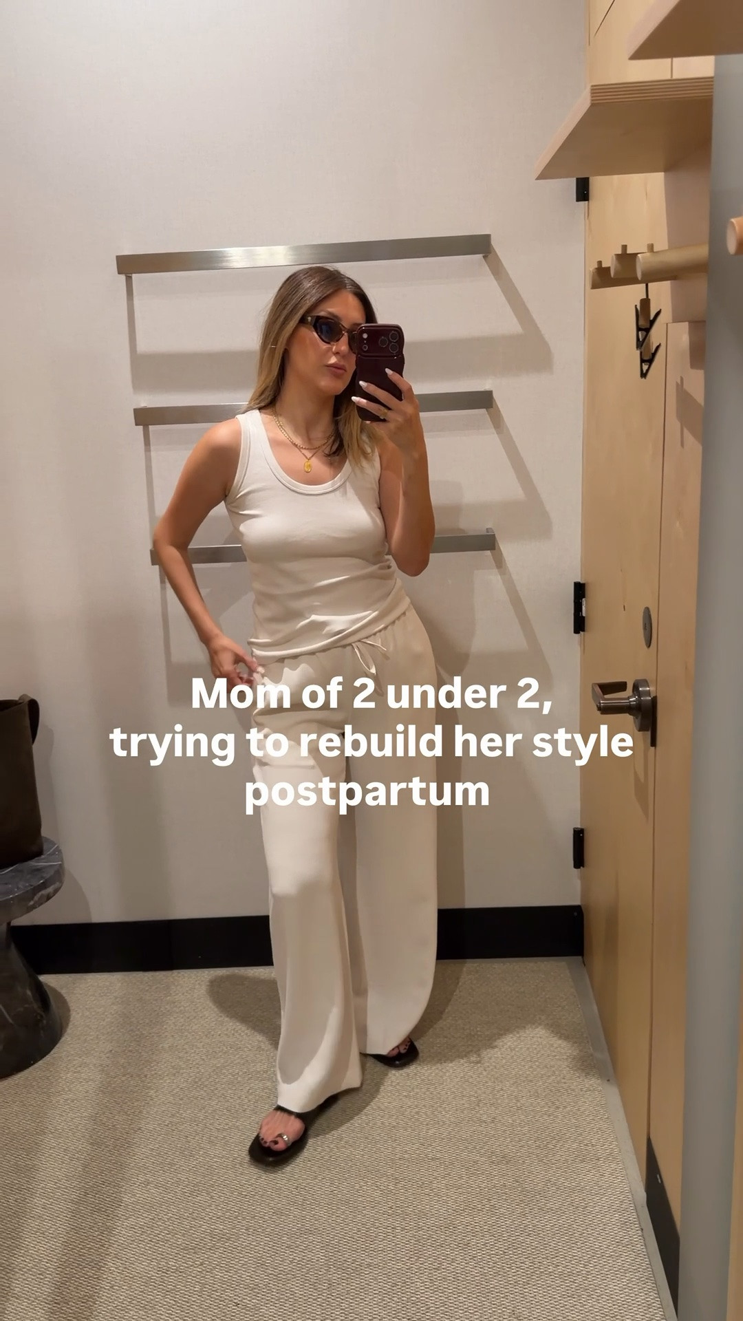 Trying to rebuild my wardrobe postpartum 💁🏼‍♀️ I’ve been gravitating toward pieces that feel easy, comfortable, and still a little elevated… things I can wear chasing toddlers, running errands, or just feeling like myself again.

@aritzia just gets it. 

In order: 
The lodge pant- Medium Reg Light Birch 
Bucket hat - small 

Cotton t-shirt Pegasus - Small, white 
Cotton t-shirt function- XS, white 
Black top - small
Black shorts - small , mid thigh 
Button-up linen shirt & pants small 

#postpartumstyle #aritziatryon #summerstyle #postpartum

Basics 
Travel
The perfect white tee 
Comfortable lounge pants
Aritzia sale 
Aritzia summer sale 
Aritzia try on

#LTKvlog #LTKdayinmylife #LTKootd