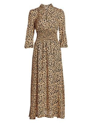 Amber Leopard Shirtdress | Saks Fifth Avenue