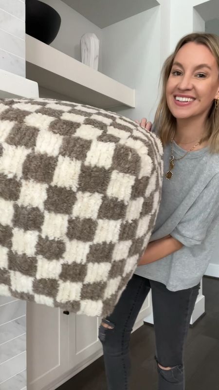 In love with this checkerboard pouf from Target! So good! 🤍

#LTKfindsunder50 #LTKstyletip #LTKhome