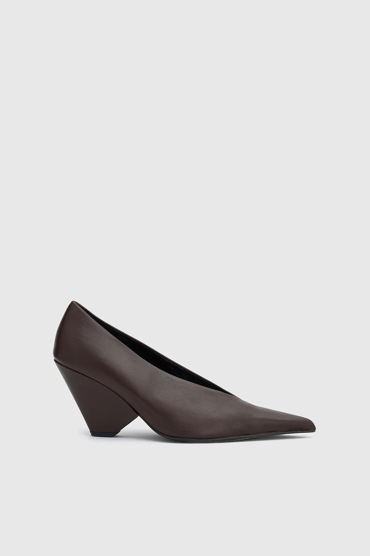 Rhys Leather Pump in Espresso Brown - CAMILLA AND MARC® C&M | CAMILLA AND MARC (ANZ)