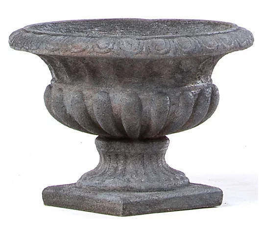 Alfresco Home Light Weight Outdoor Fiberstone Locanda Low Urn - QVC.com | QVC