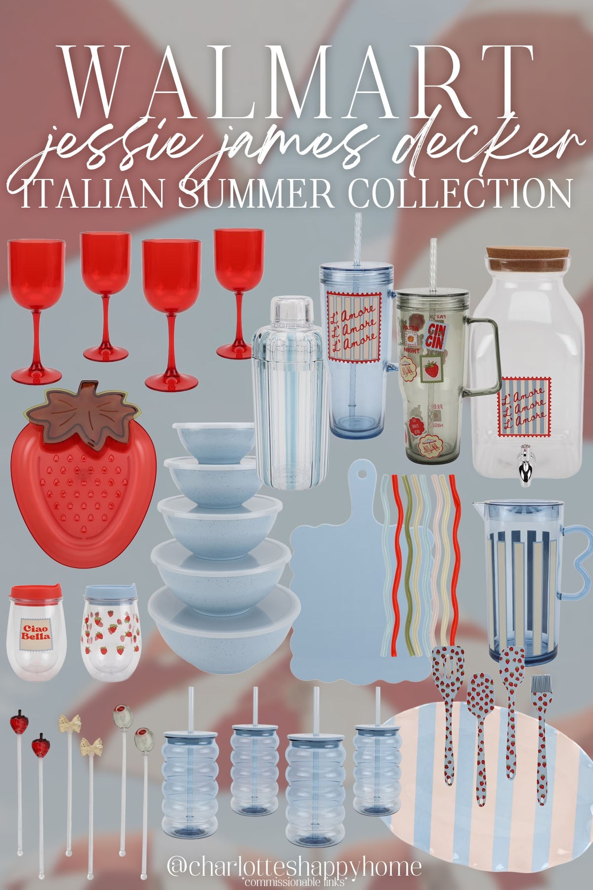 This new Italian summer collection by Jessie James Decker at Walmart is so fun! 

#walmartfinds

Walmart finds. Walmart home. Walmart Jessie James decker collection.

#LTKSeasonal #LTKHome #LTKdayinmylife