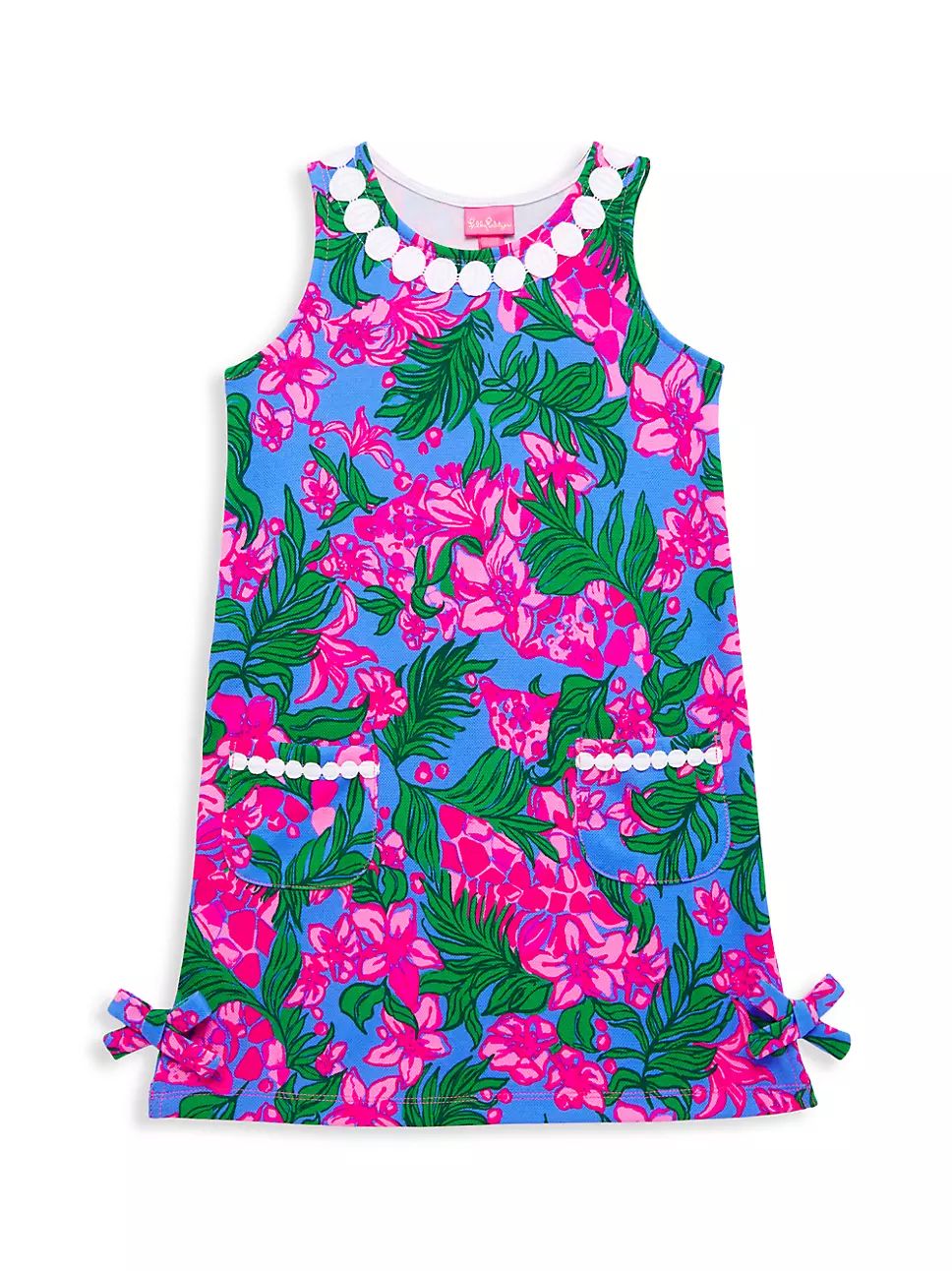 Little Girl's & Girl's Tropical Floral Shift Dress | Saks Fifth Avenue