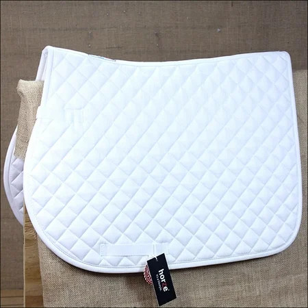 FULL WHITE HORZE CHOOZE ALLROUND HORSE COTTON ENGLISH SADDLE FOAM POLYFILL PAD | Walmart (US)