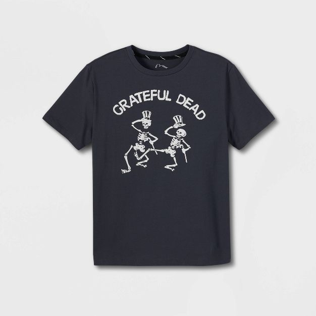 Boys' 'Grateful Dead' Graphic Short Sleeve T-Shirt - art class™ Charcoal Gray | Target