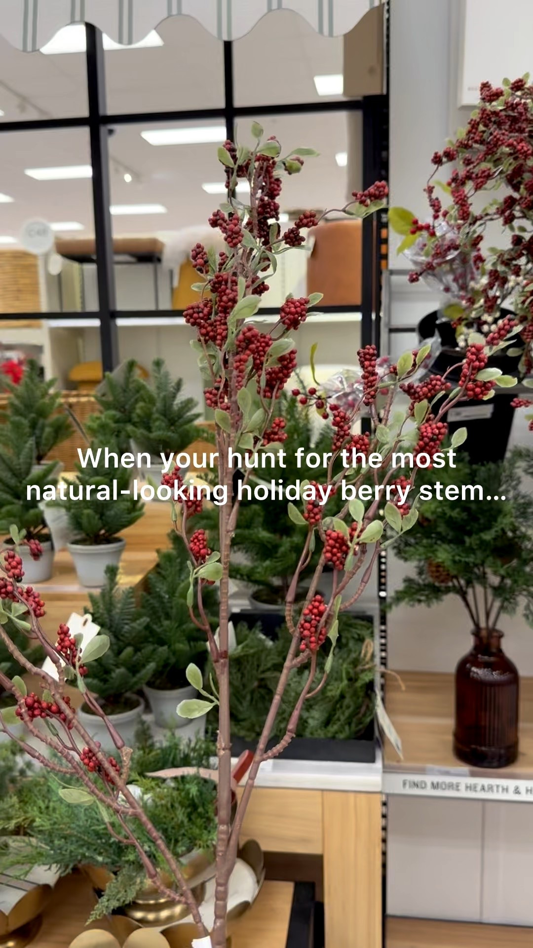 The most perfect holiday berry stem! If you’re looking for faux stems this holiday season, look no further. Loving the natural look of this Berry stem and faux cedar stem.

#LTKSeasonal #LTKHoliday #LTKHome