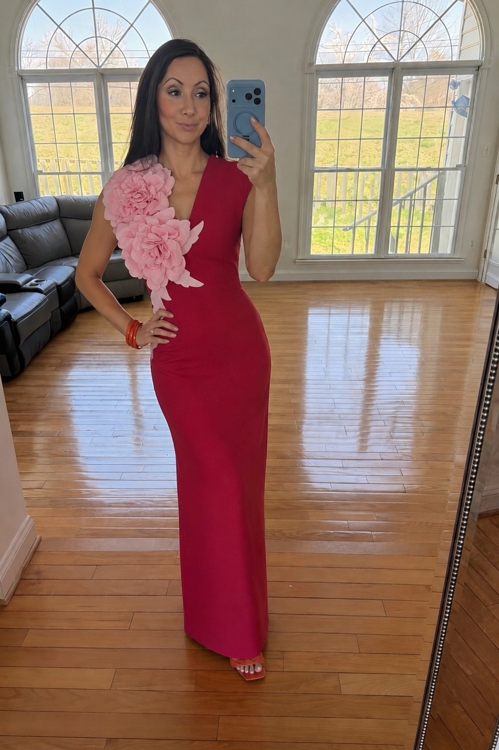 The perfect wow dress for wedding guest outfit , gala or another special occasion! Lady in red!

#LTKOver40