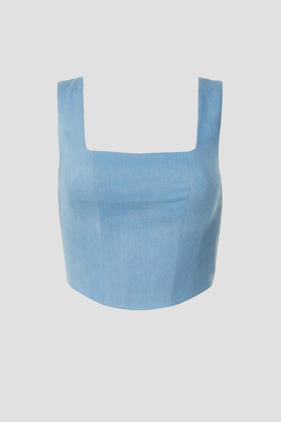 Maraya Denim Top | Rent the Runway