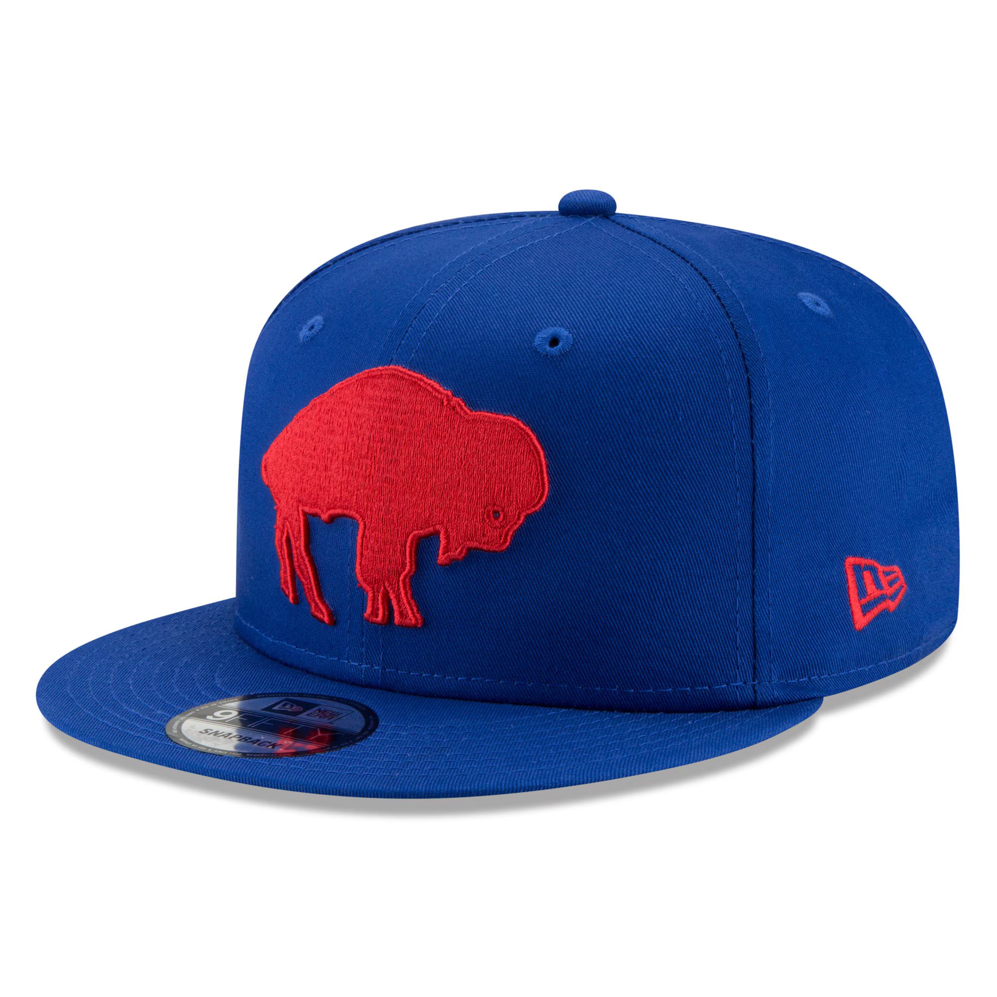 Buffalo Bills New Era Throwback 9FIFTY Adjustable Snapback Hat - Royal | Fanatics