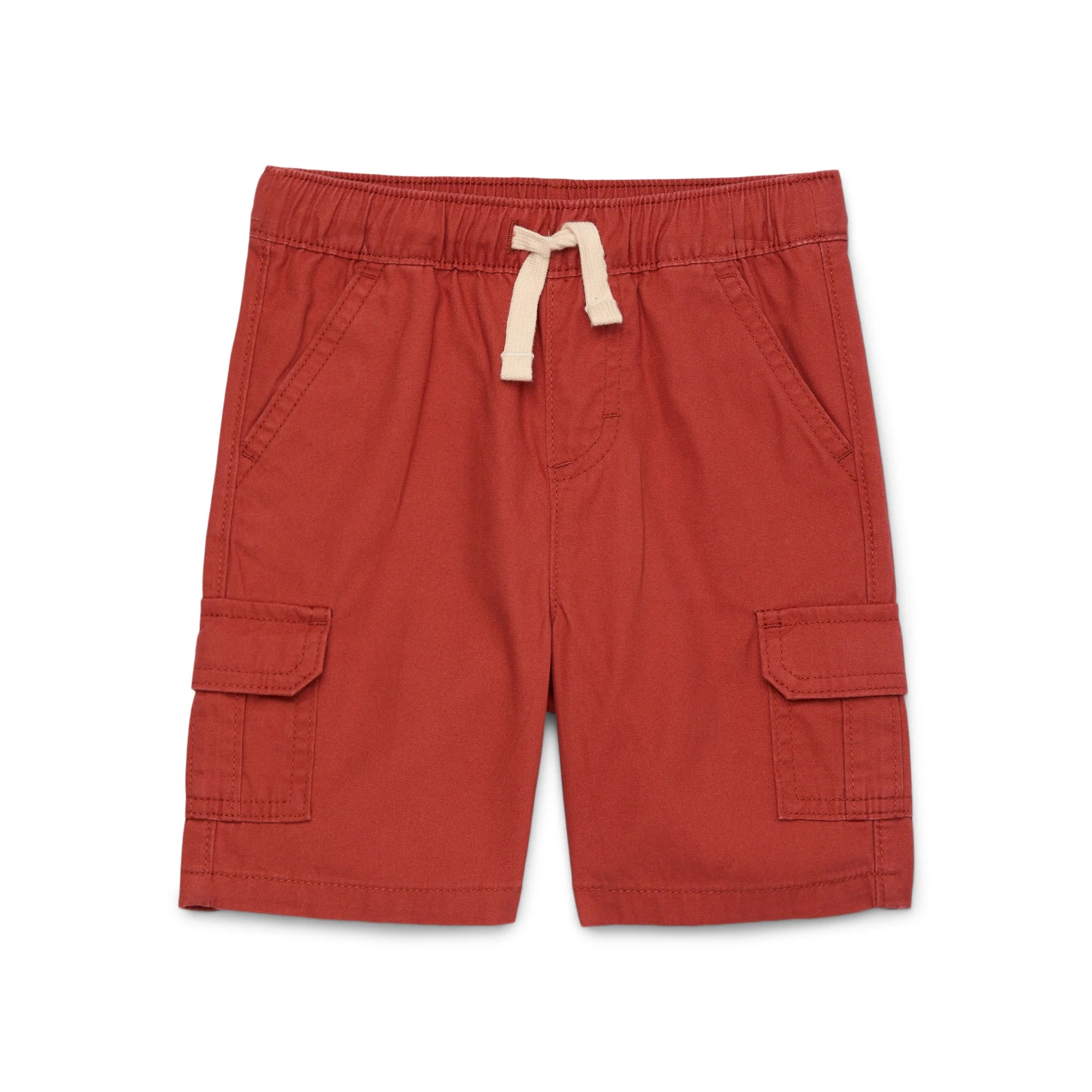 Wonder Nation Toddler Boys Cotton Cargo Shorts, Sizes 12M-5T | Walmart (US)