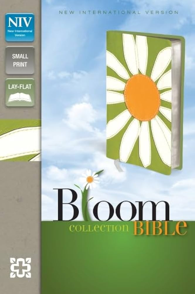 Holy Bible: New International Version, Daisy, Italian Duo-Tone, Thinline Bloom Collection Bible | Amazon (US)