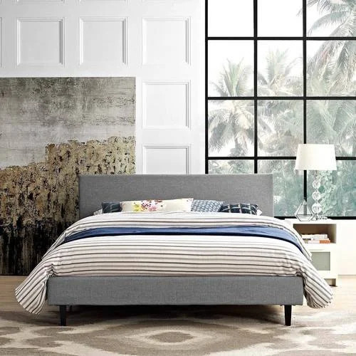 Modway Anya Full Upholstered Platform Bed, Multiple Colors | Walmart (US)