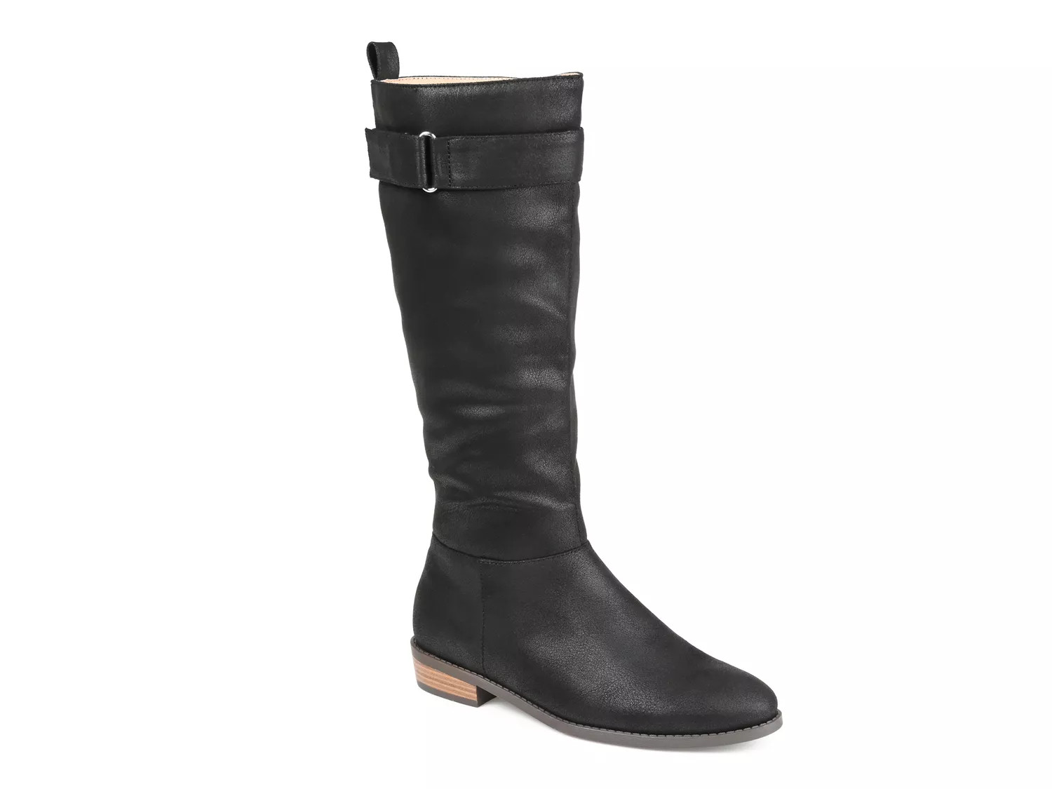 Journee Collection Extra Wide Width Lelanni Extra Wide Calf Boot | Women's | Black | Size 7.5 | Boots | Riding | DSW