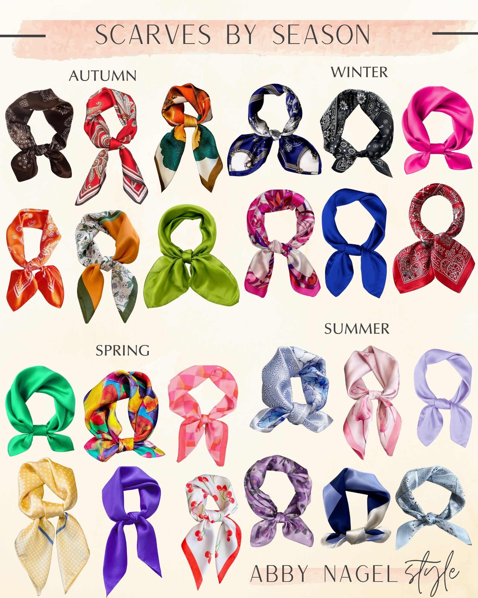 *Wrap it around your wrist like a bracelet
* Tie it onto your belt loop for a casual accent
* Weave it through a braid
* Use it as a headband or full head wrap
* Tie it around a bun for a chic finish
* Wrap it around a hat (like a fedora or sunhat)
* Use it as a top (halter, bandeau, or one-shoulder style)
* Tie it around your ankle with sandals or heels
* Wrap it around a water bottle or tote handle for a pop of color
* Layer it under a blazer collar so it peeks out
* Knot it loosely over a simple tee like a mini statement necklace