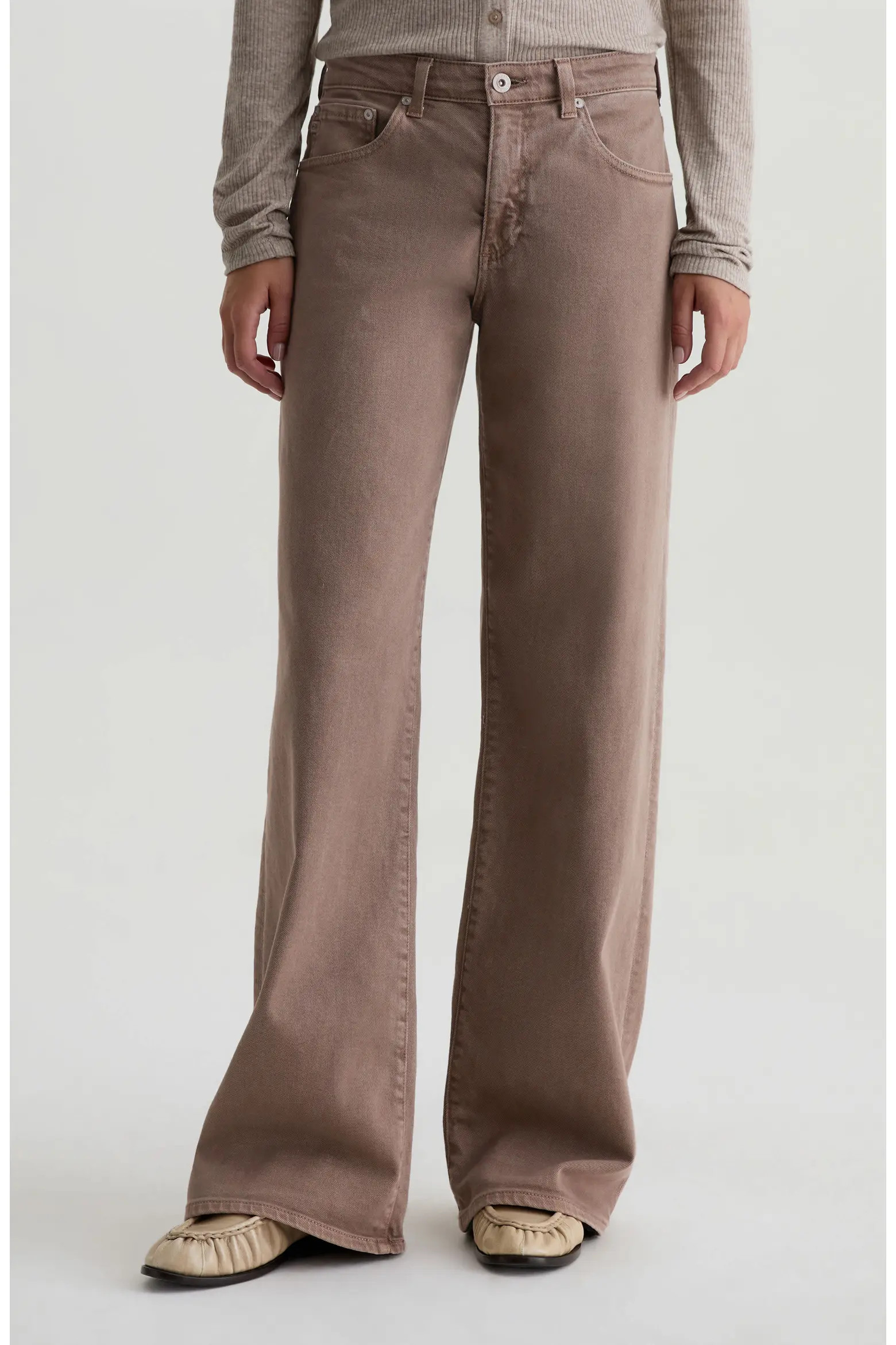 Adria Low Rise Relaxed Wide Leg Jeans (Women) | Nordstrom | Nordstrom