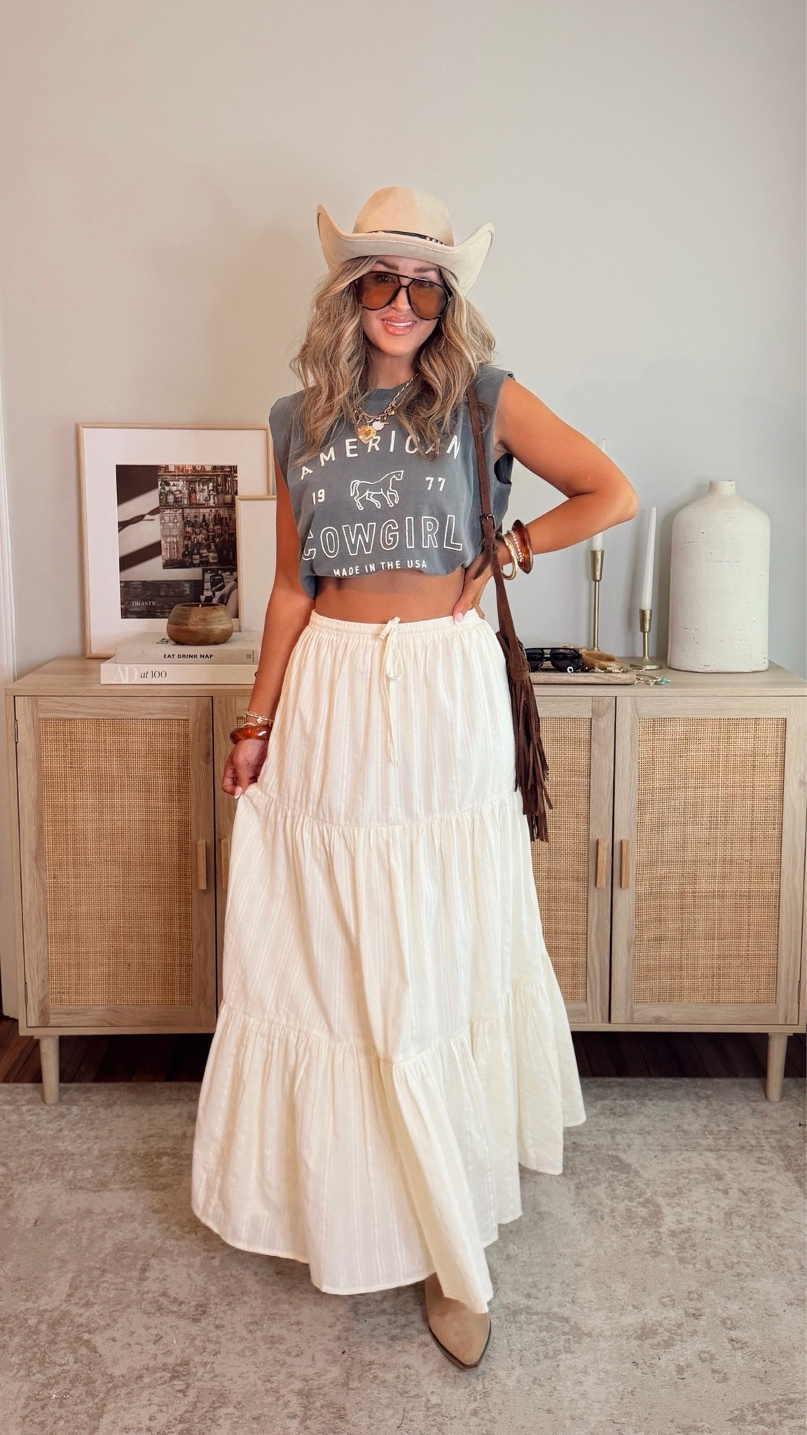 40% off with LEANN40, when expired use code LEANN35 modern western boho outfit, country outfit @VICI

#LTKootd