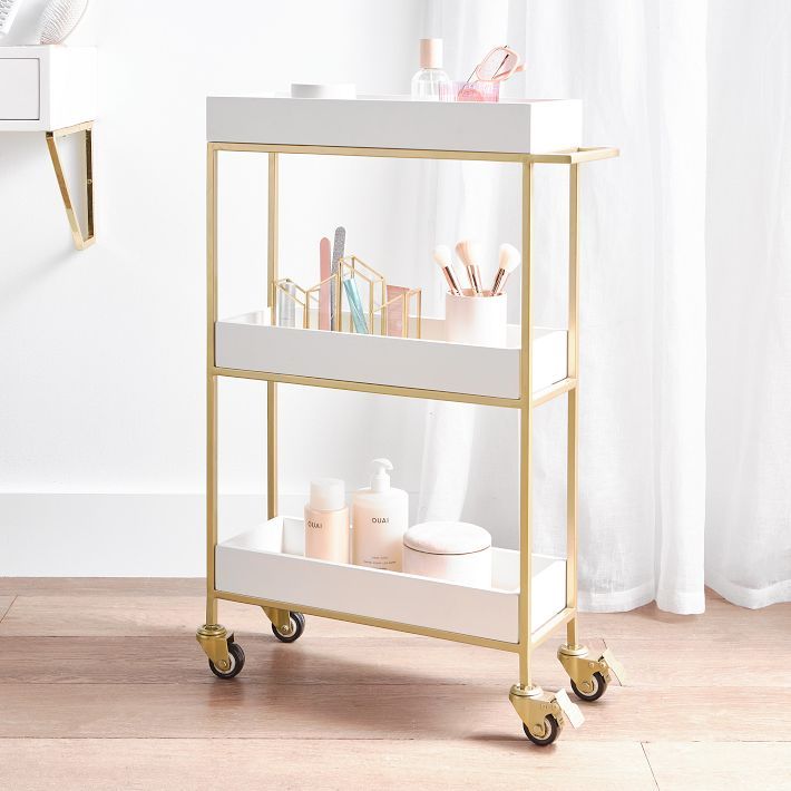 Slim Beauty Cart | Pottery Barn Teen