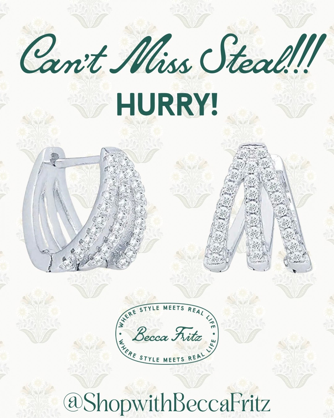 Go, Go, GOOOO! 🏃‍♀️💨 These 18K Cate & Chloe earrings were $150 but now $19!!! Yesssss 🙌🏻 #DailySteal #DailyDeal #MothersDayGift ✨

#LTKSaleAlert #LTKFindsUnder50