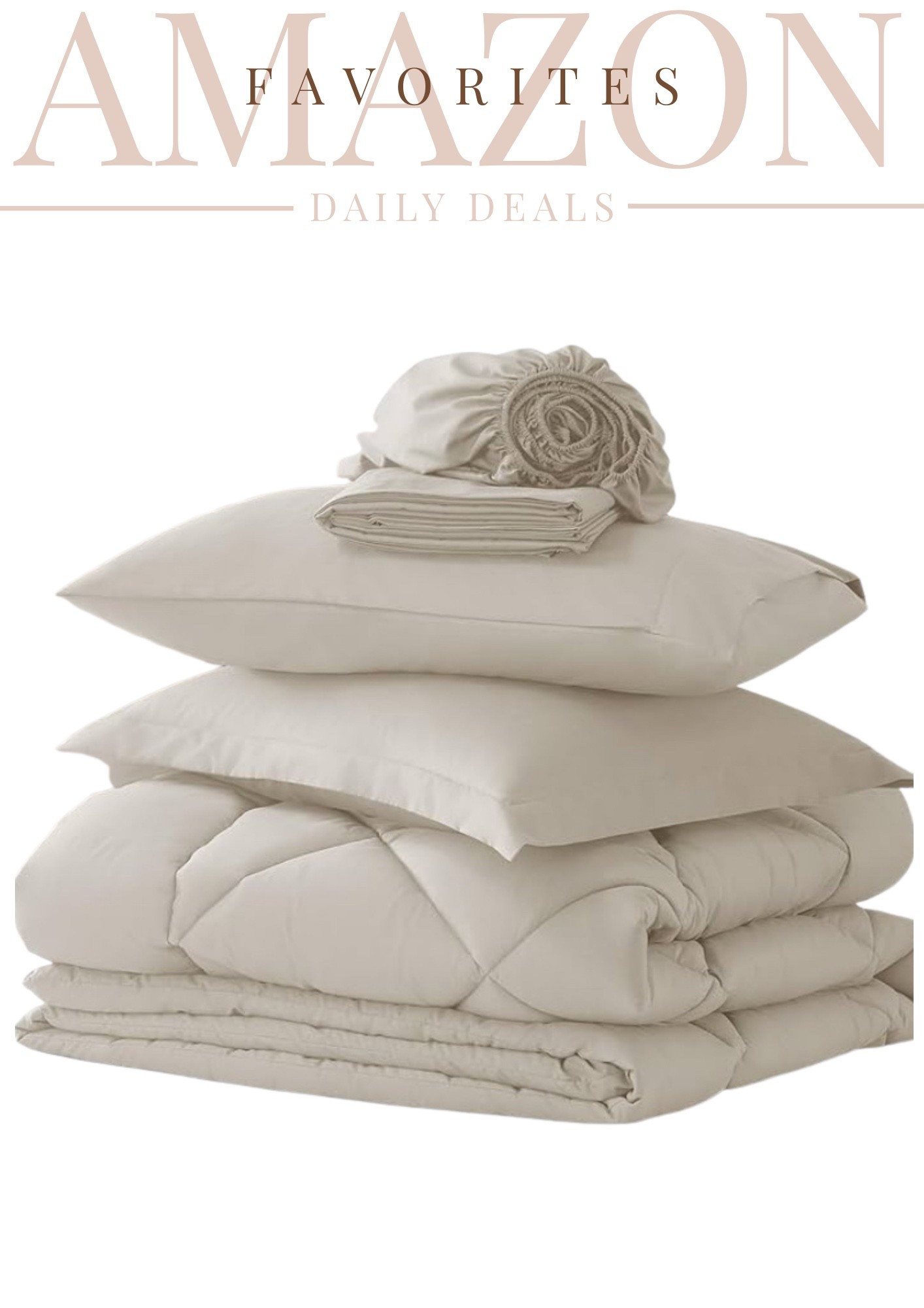 Amazon Bedding Deals🛌
Amazon daily deals , Amazon sales , Amazon bedding , comfortable sets , bed sets , luxe bedding , Amazon home , home finds , home sales 

#LTKFindsUnder100 #LTKHome #LTKSaleAlert