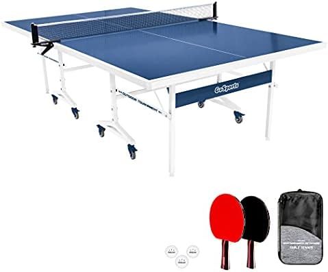 GoSports Tournament Table Tennis Set – Choose Indoor or Outdoor Table, Includes Net, 2 Paddles,... | Amazon (US)