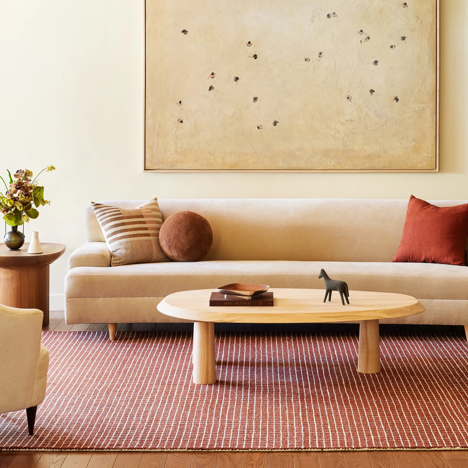 Melrose Checked Rug | Rugs USA