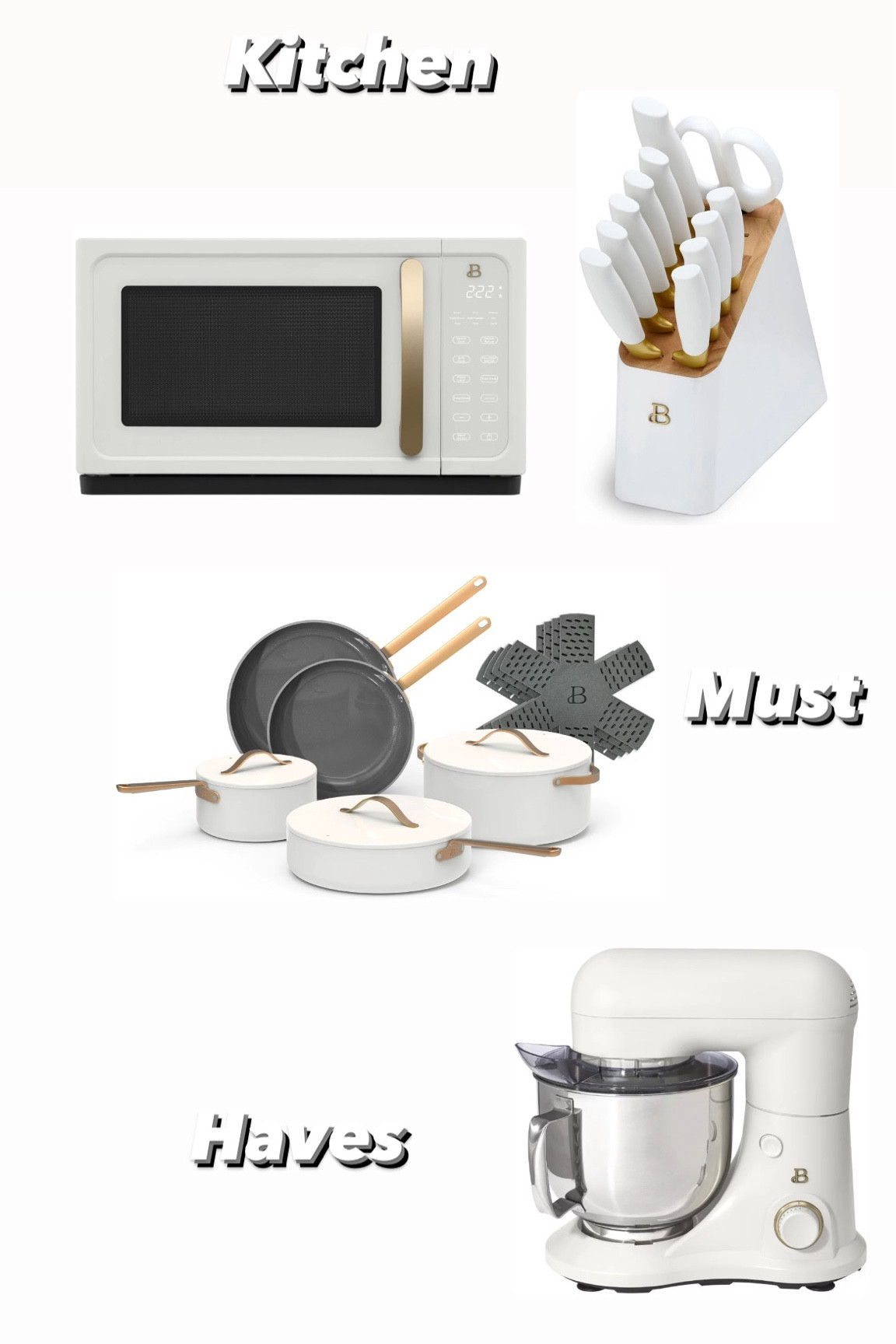 Beautiful by Drew Barrymore kitchen appliances and other kitchen accessories. 

#LTKSaleAlert #LTKSummerSales #LTKHome