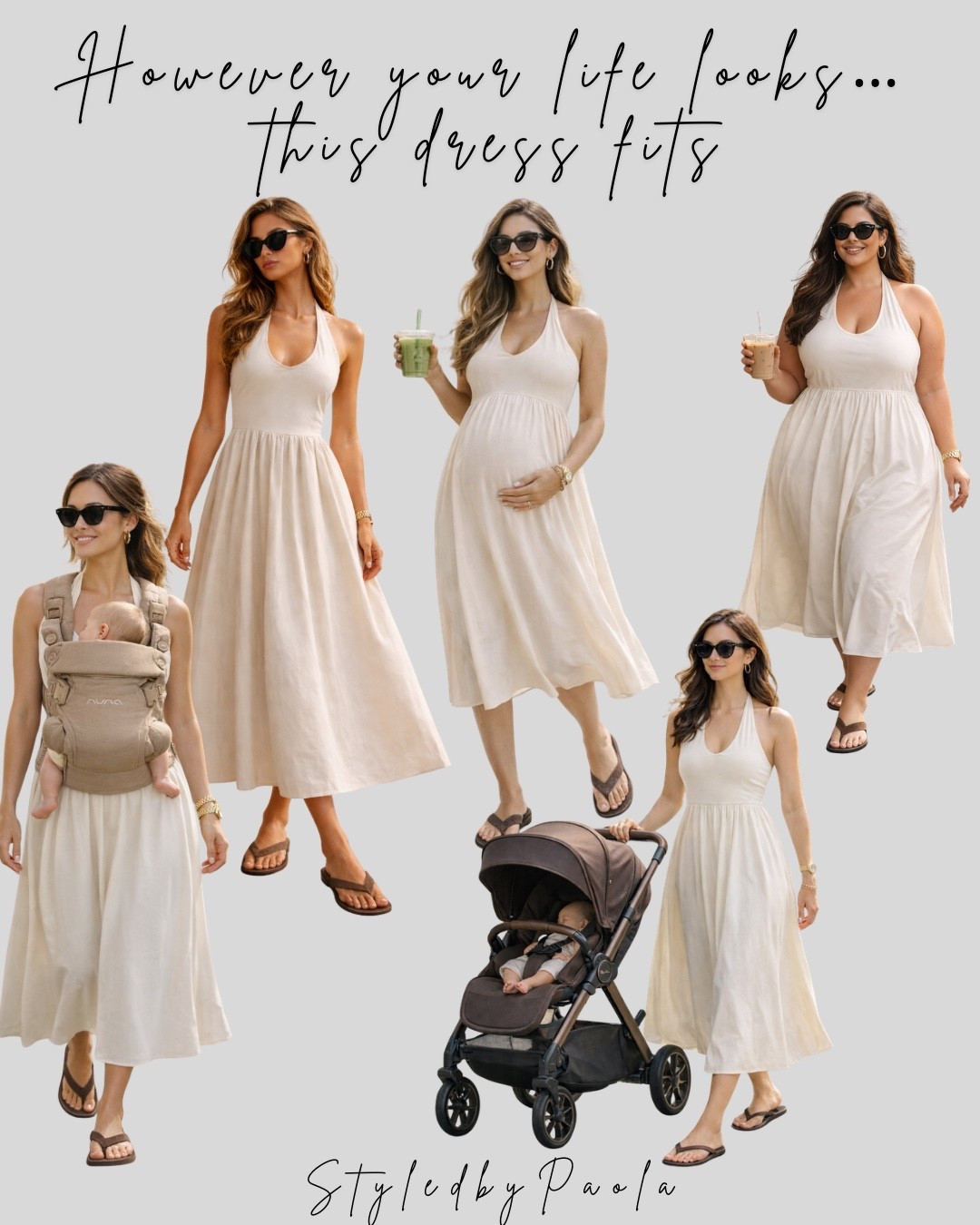 However your life looks… this dress fits 🤍

From pregnancy to postpartum, coffee runs to stroller walks—this is the kind of piece that moves with you, not against you.

Easy, flattering, and effortlessly put together every single time.
The kind of dress you throw on and instantly feel like you again.

Shop the look below🤍

#LTKU #LTKootd #LTKSeasonal