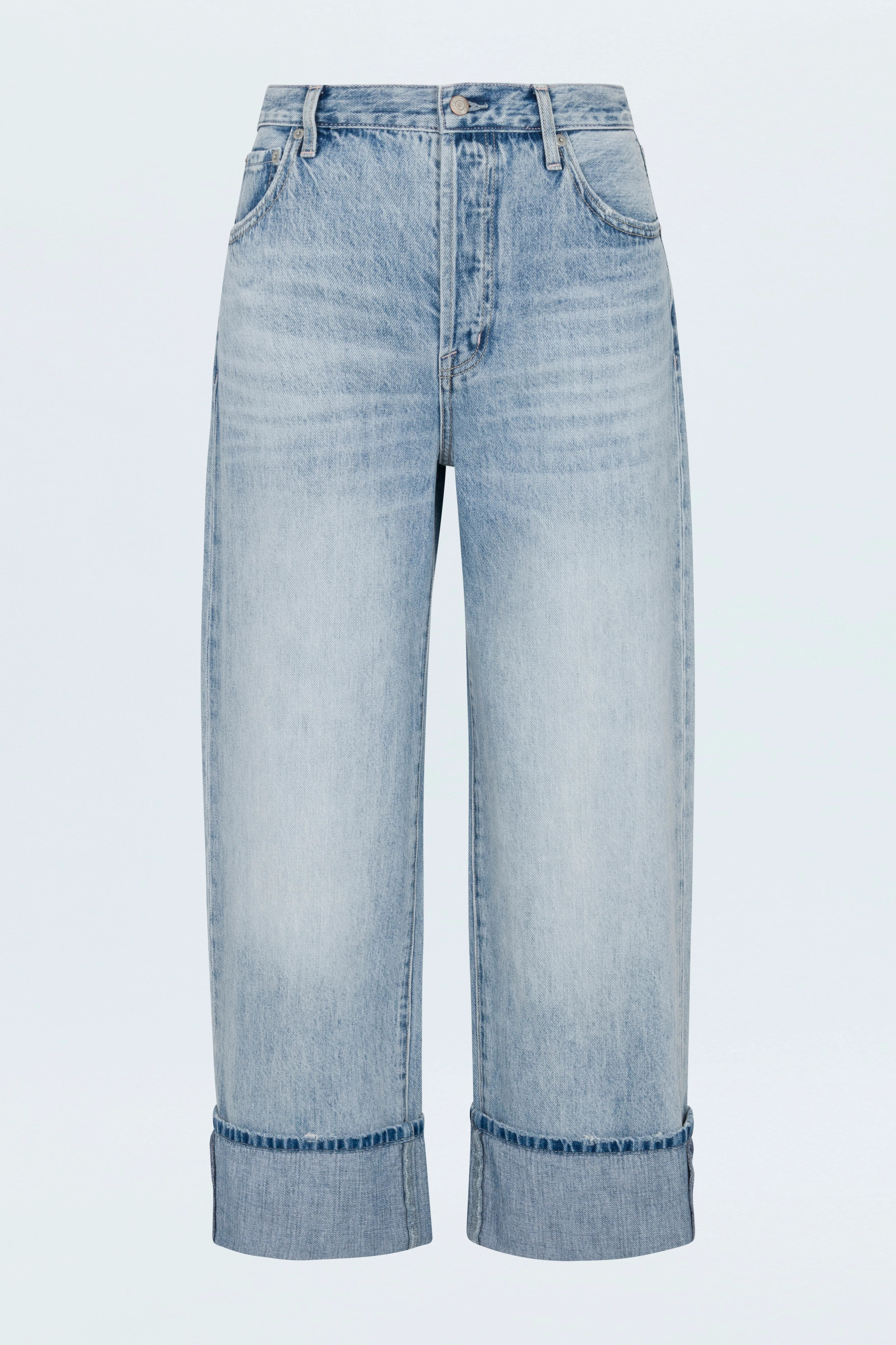 Ryder High Rise Cuffed Jean - Abroad Vintage | Pistola Denim